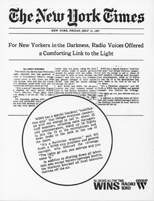 New York Times blackout brochure