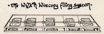 WQXR Wirecopy sorter